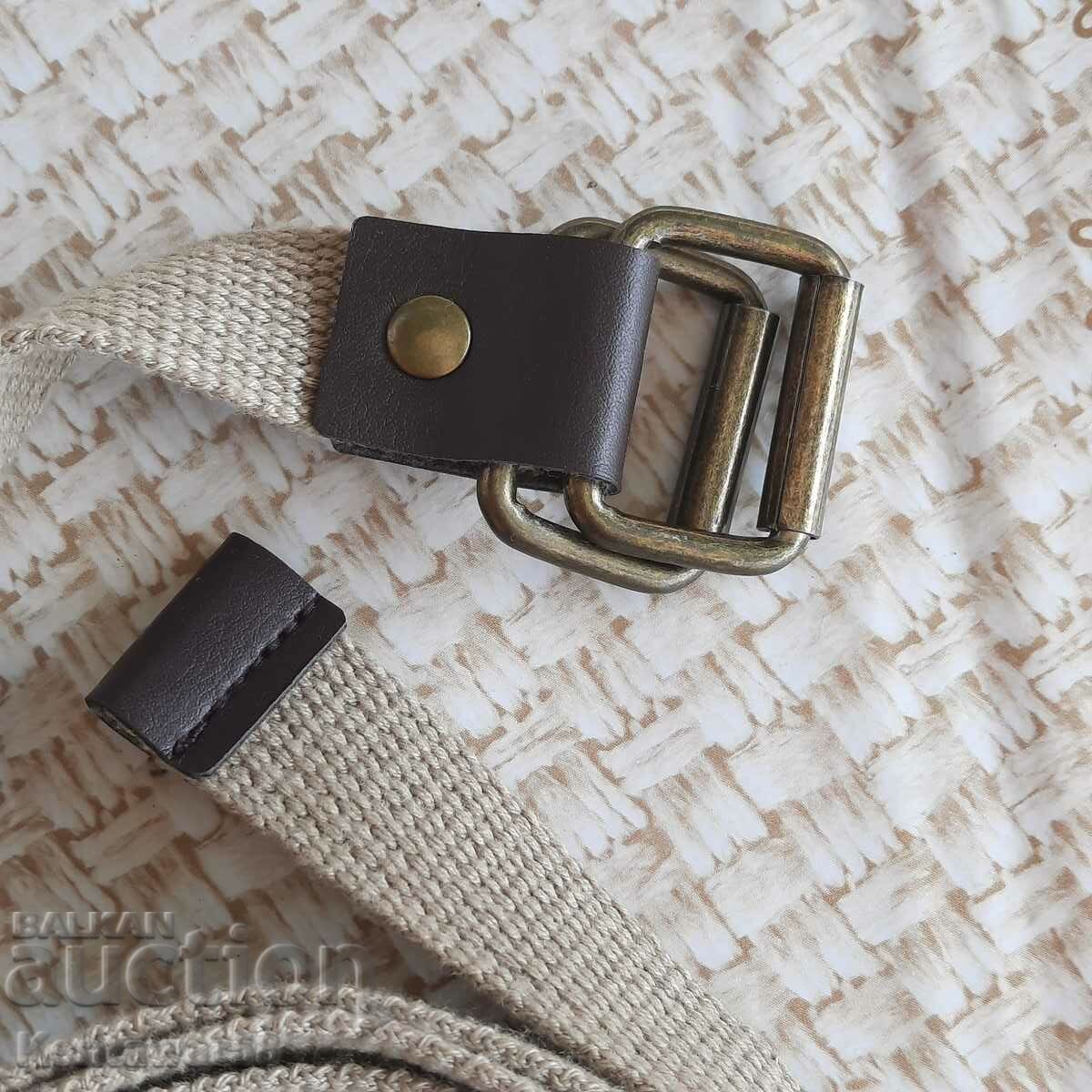 Textile belt with price 2.00 BGN | € 1.02 Textile belt with price 2.00 BGN | € 1.02