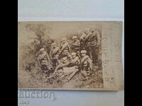 1914 Soldiers on exercise Vratsa old military photo