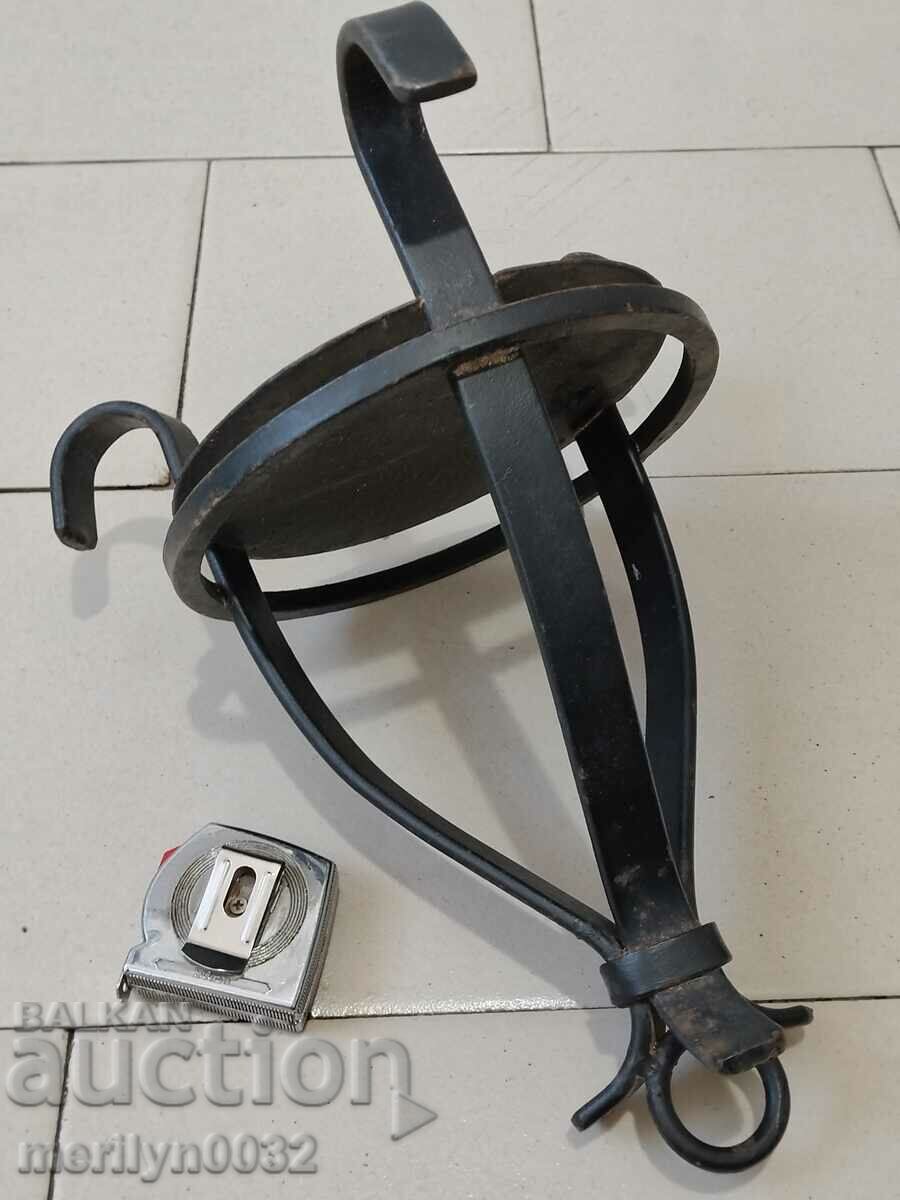 Old metal rack stand wrought iron with price 59.00 BGN | € 30.17 Old metal rack stand wrought iron with price 59.00 BGN | € 30.17