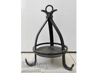 Old metal rack stand wrought iron