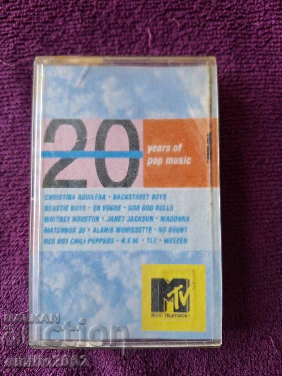 Audio cassette MTV 20 years of pop music