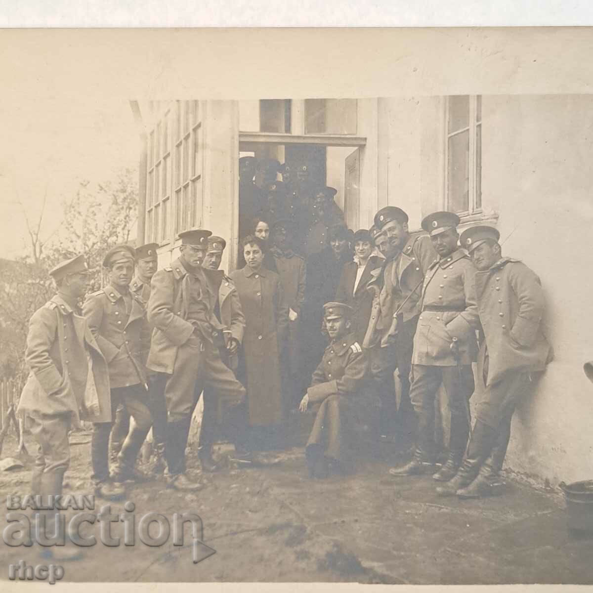 Officers World War I photo