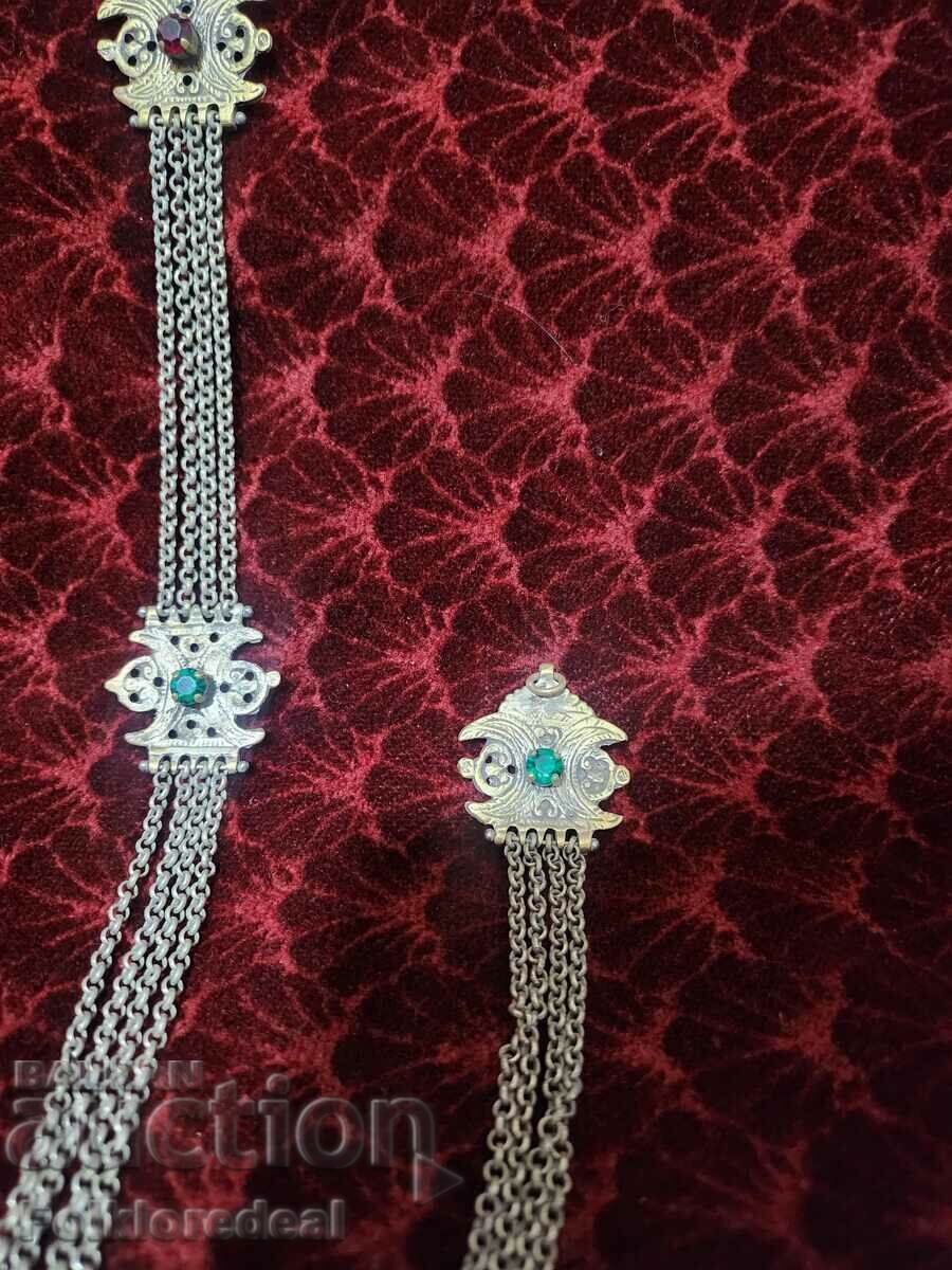 Auction A 19th century silver men's pistol decoration collar Auction A 19th century silver men's pistol decoration collar