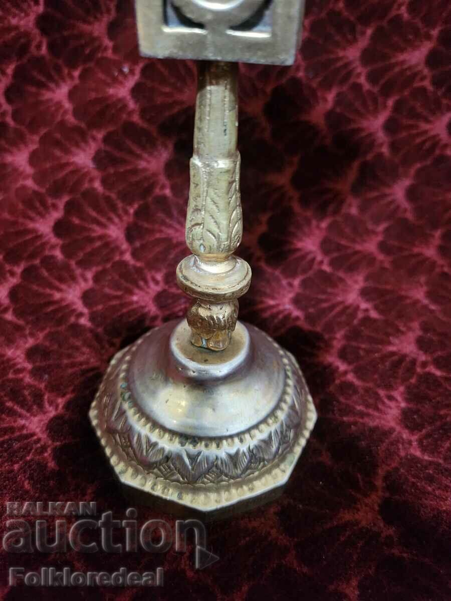 Παράδοση Ασημένιος σταυρός, χειροποίητος, Ελλάδα 19ος αιώνας