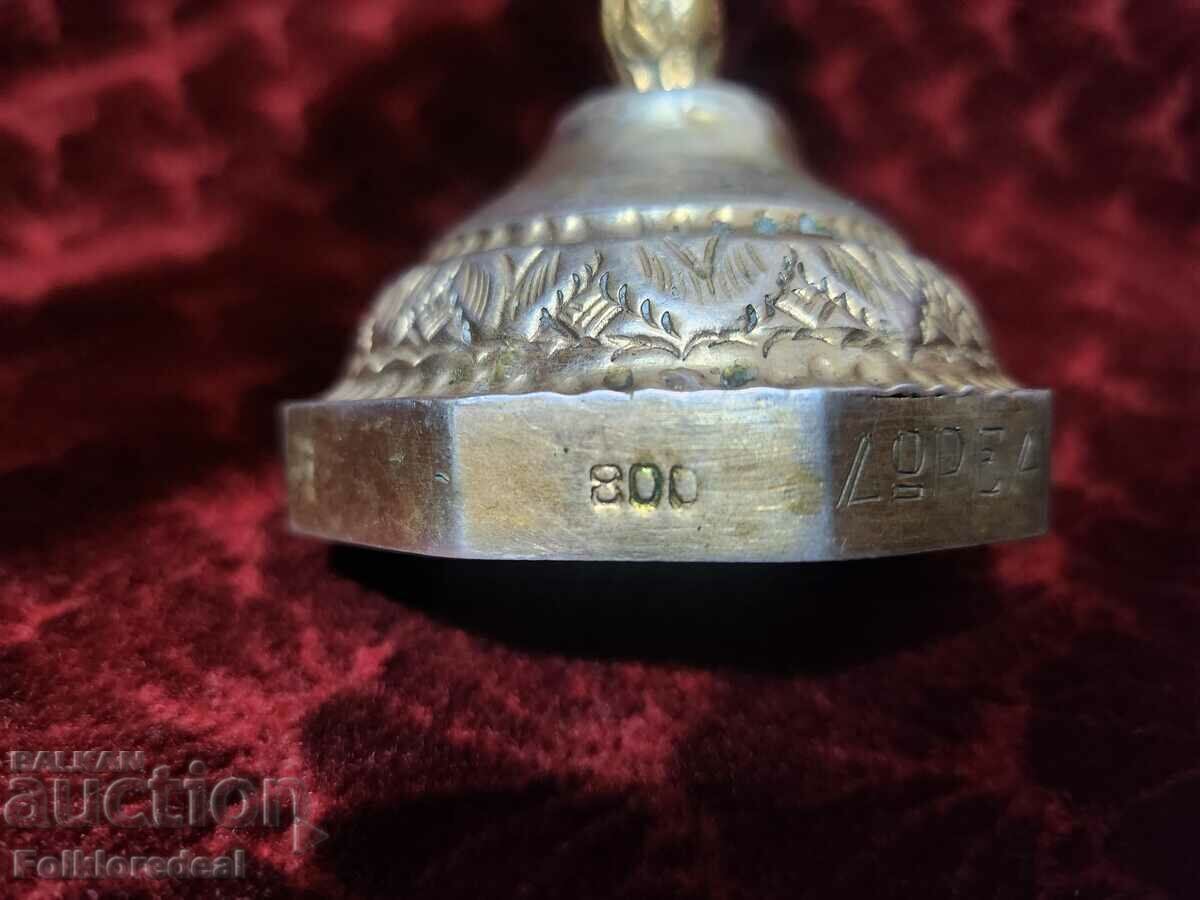 Ασημένιος σταυρός, χειροποίητος, Ελλάδα 19ος αιώνας - 5