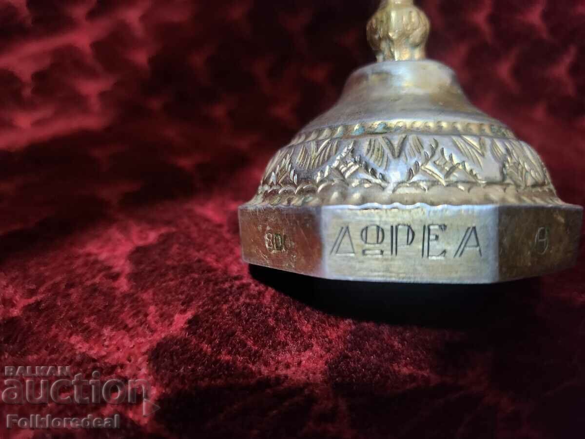 Ασημένιος σταυρός, χειροποίητος, Ελλάδα 19ος αιώνας - 6