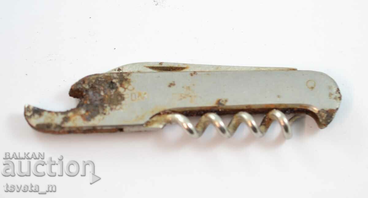 Pocket knife with opener and corkscrew Vinprom - social.
