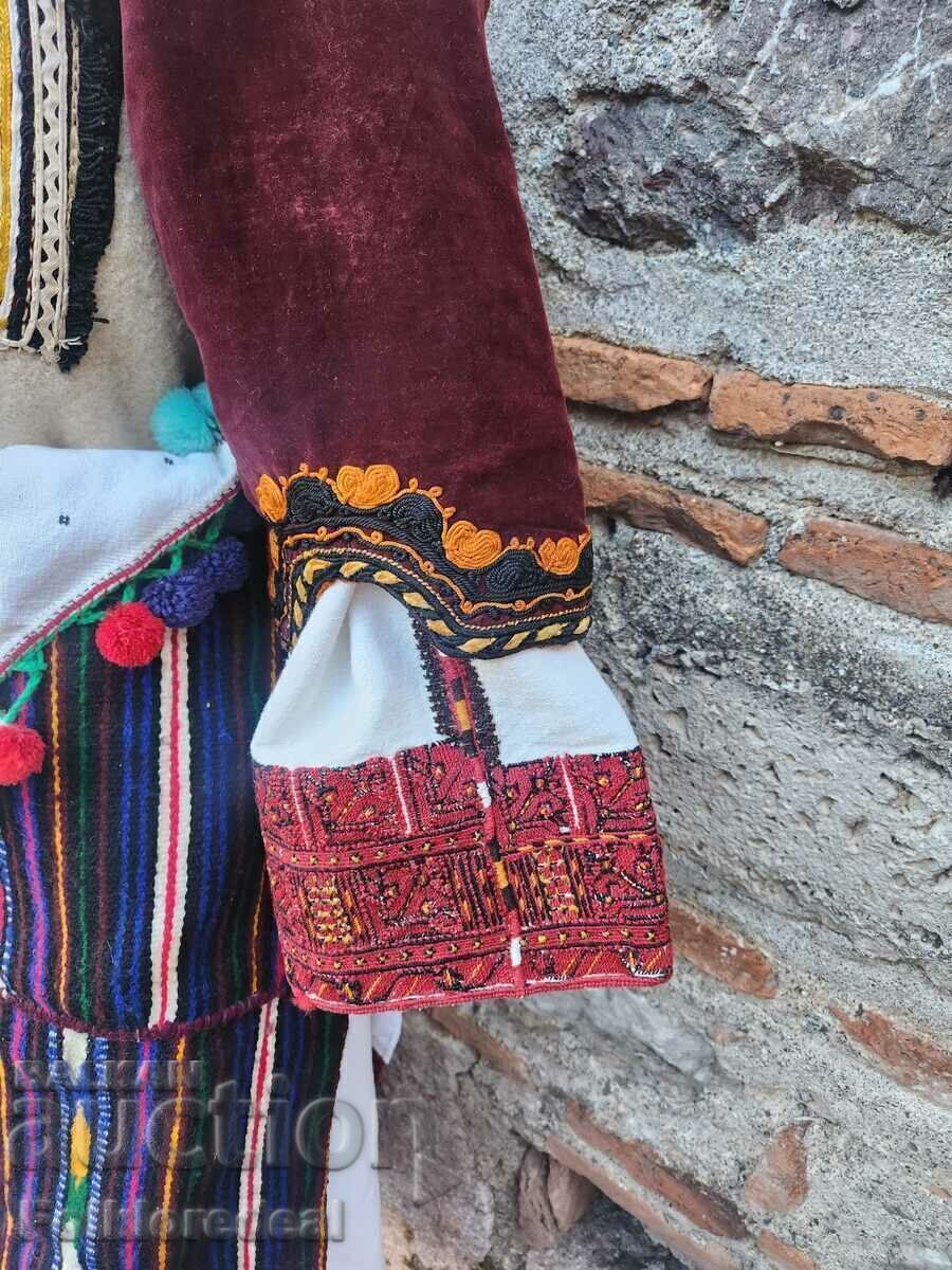 Livrarea Costum de damă din câmpul Ohrid, eșarfă muzeu