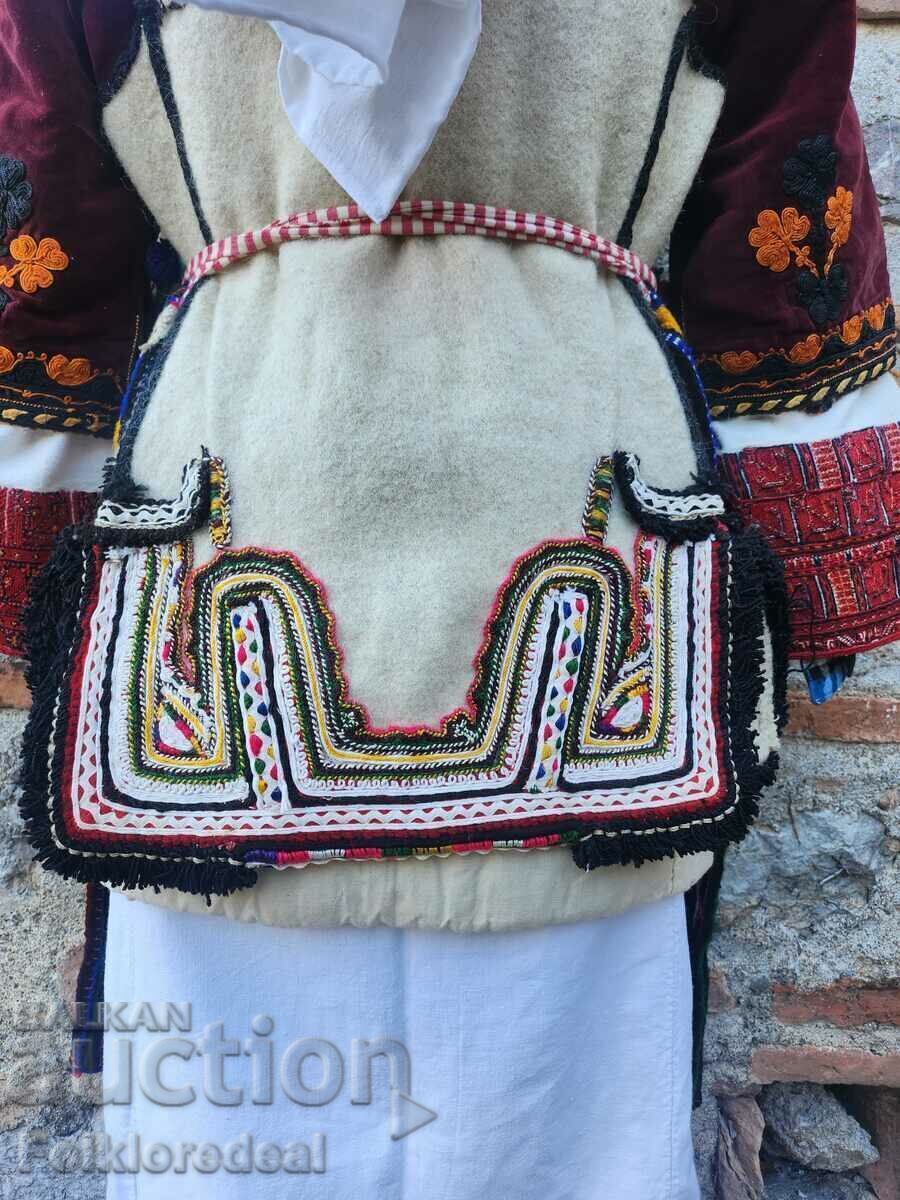 Costum de damă din câmpul Ohrid, eșarfă muzeu - 7