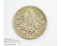 1 lev 1891 - Bulgaria › Principality of Bulgaria