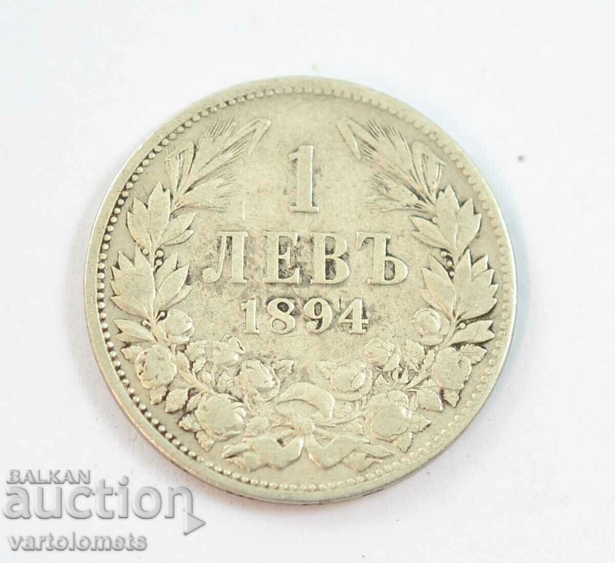 1 lev 1894 - Bulgaria › Principality of Bulgaria