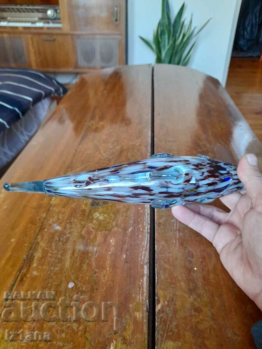 Glass figure, figurine, fish - 5 Glass figure, figurine, fish - 5