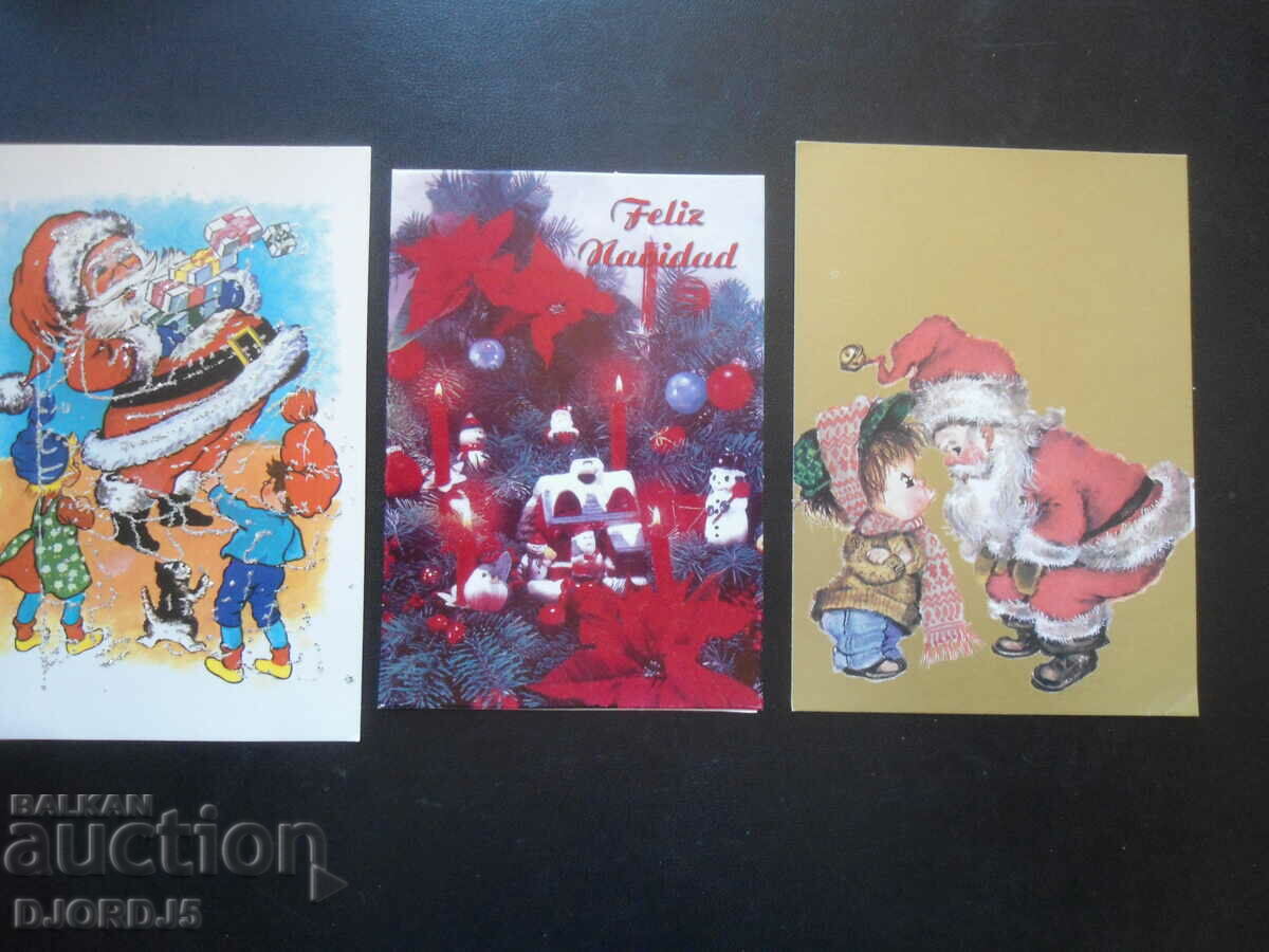 Delivery of Old foreign greeting cards, 6 pieces Delivery of Old foreign greeting cards, 6 pieces