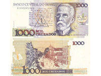 tino37- BRAZILIA - 1000 / 1 NOU / CRUZADOS - 1989 - UNC