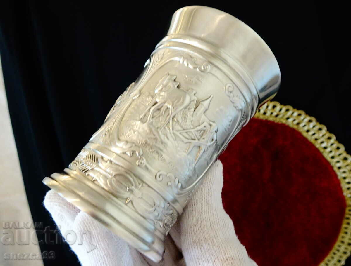 Two tin cups with Oran, Sowing, Harvest, 200 ml - 7 Two tin cups with Oran, Sowing, Harvest, 200 ml - 7