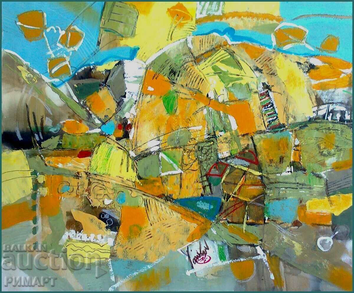 Author painting "It's summer..." size 50/60cm Author painting "It's summer..." size 50/60cm