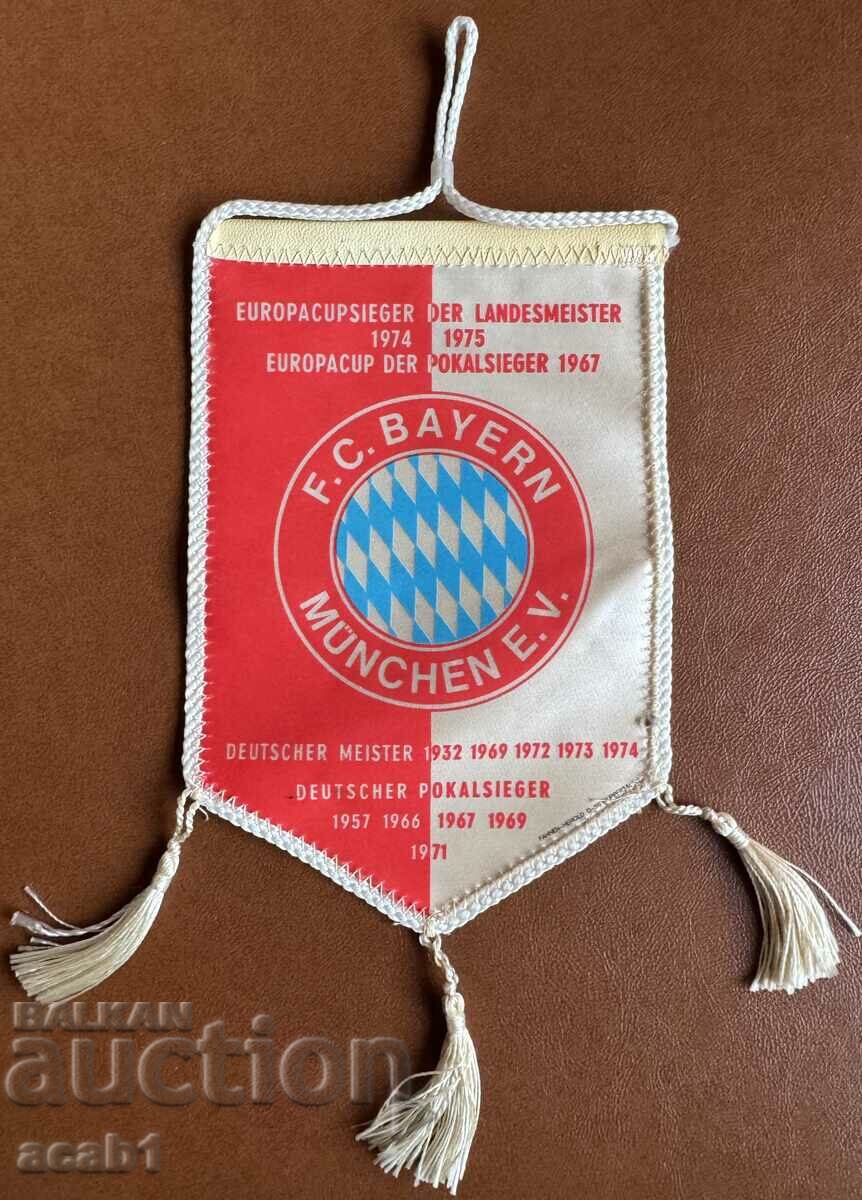 Bayern Munich flag 1975/76 season