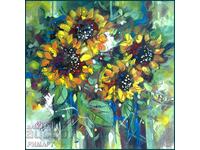 Author painting "Summer Suns" size 50/50cm