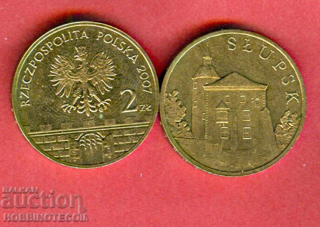 POLAND POLAND 2 Zl - SLUPSK CASTLE - τεύχος 2007 NEW UNC