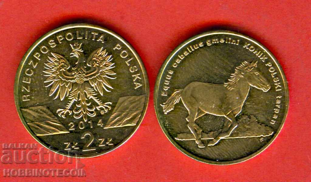 POLONIA POLONIA 2 Zl CAL - emisiune 2014 NOU UNC