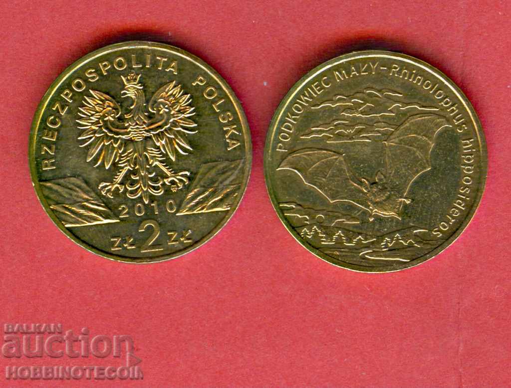 POLAND POLAND 2 Zl - BAT - τεύχος 2011 NEW UNC