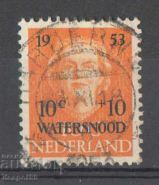 1953. The Netherlands. Queen Juliana. Overprint.