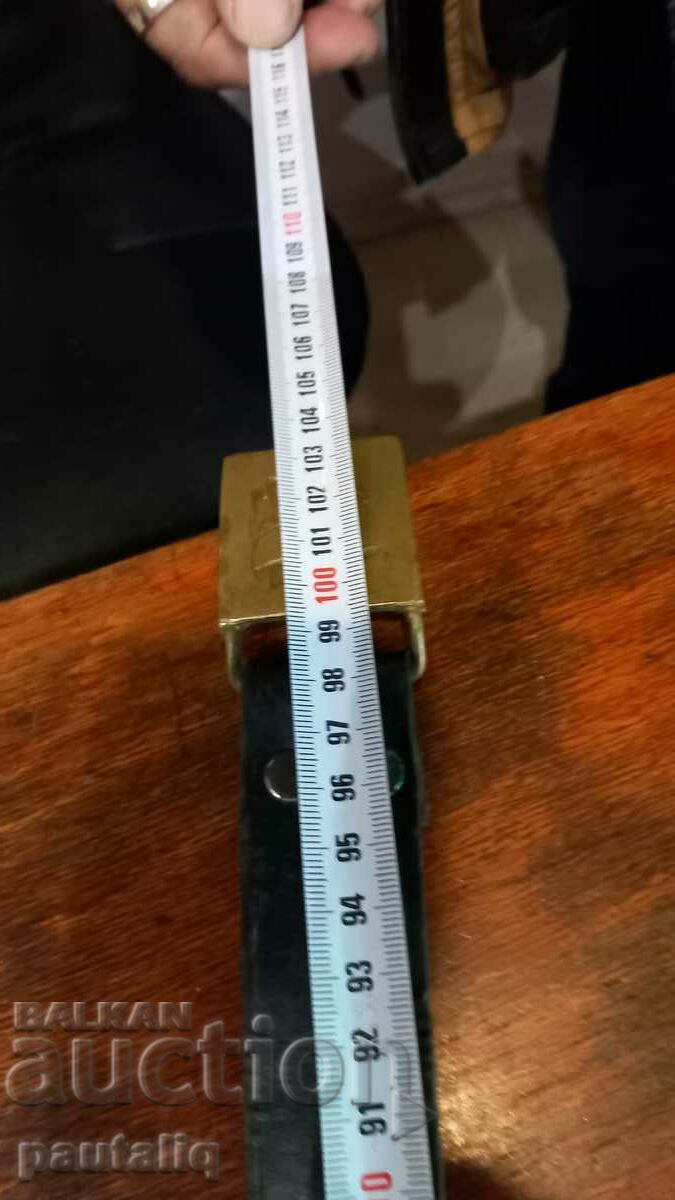 Auction OLD LEATHER FIREMAN'S BELT Auction OLD LEATHER FIREMAN'S BELT