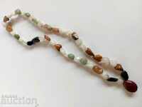 .OLD RIVER STONE NECKLACE NECKLACE CHAIN JEWELRY JEWELRY ROSARY