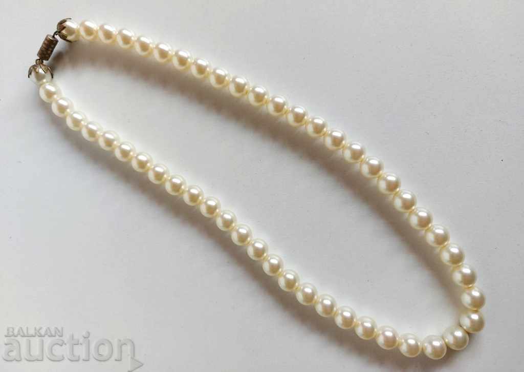 . OLD PEARL NECKLACE NECKLACE JEWELRY JEWELRY KINGDOM OF BULGARIA - 5 . OLD PEARL NECKLACE NECKLACE JEWELRY JEWELRY KINGDOM OF BULGARIA - 5