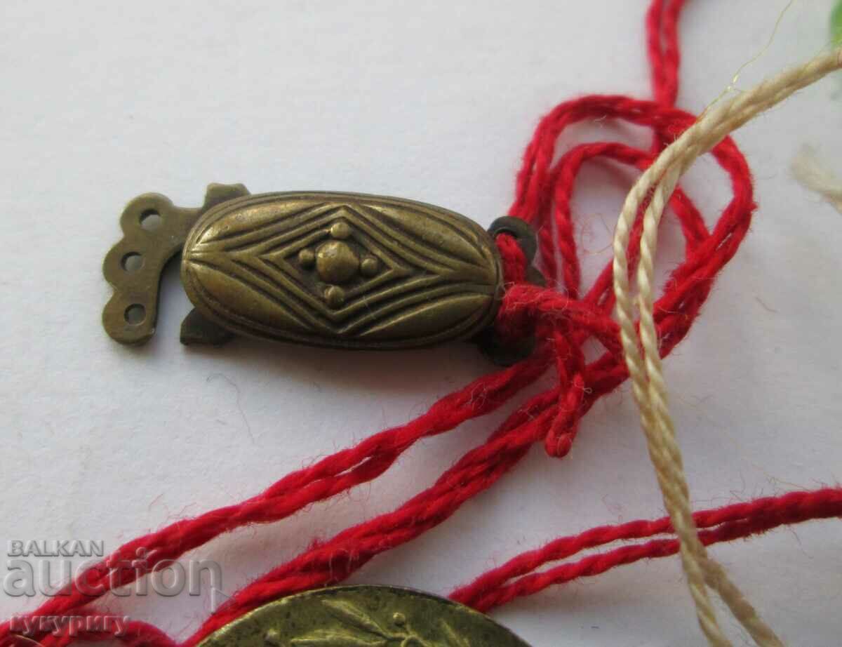 7 pcs. old Turkish brass pendari pendants for costume jewelry - 5 7 pcs. old Turkish brass pendari pendants for costume jewelry - 5