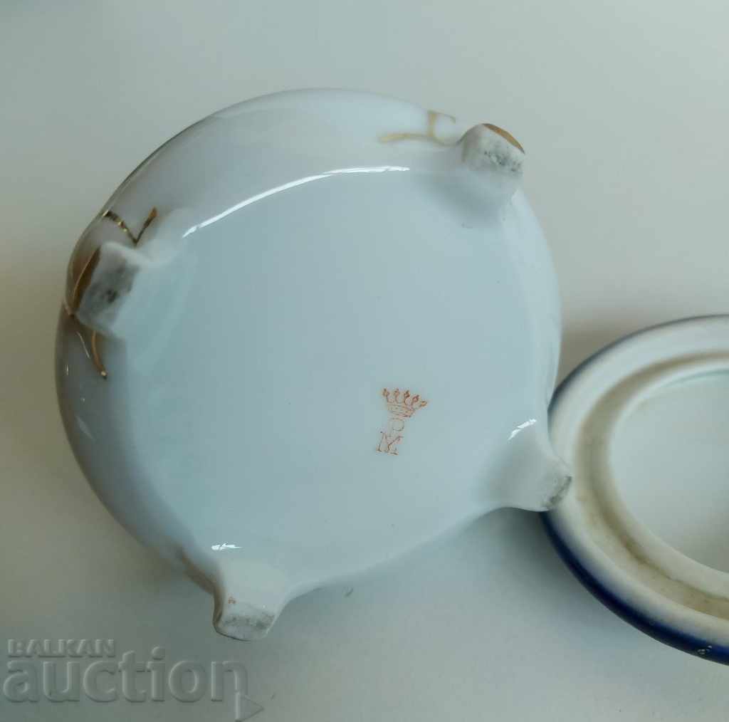 . OLD PORCELAIN BOX BOX MARKING PORCELAIN - 6 . OLD PORCELAIN BOX BOX MARKING PORCELAIN - 6