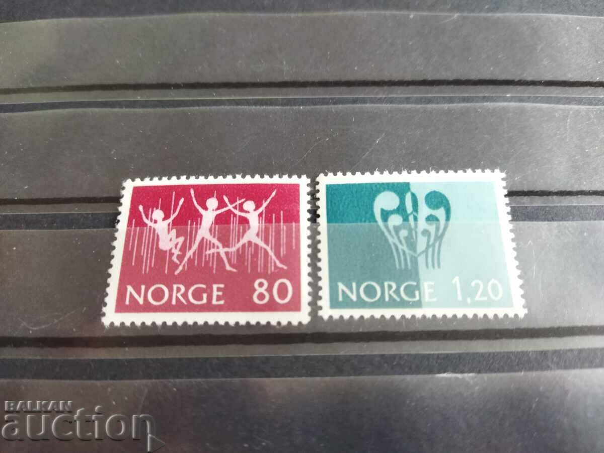 Νορβηγία Michel No. 645/46 του 1972. με τιμή 2.00 BGN | € 1.02 Νορβηγία Michel No. 645/46 του 1972. με τιμή 2.00 BGN | € 1.02