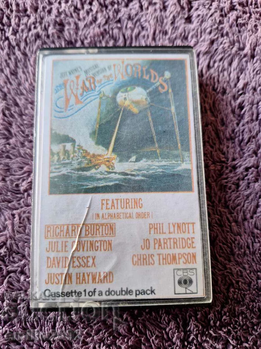 War of the World's 1972 Audio Cassette