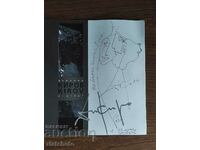 Catalog of Dimitar Kirov. With drawing and signature of the artist