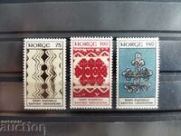 Norvegia Michel nr 668/70 din 1973.