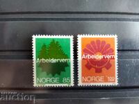 Norvegia Michel nr 685/86 din 1974.