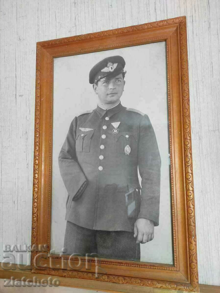 Old photo of the aviator Ivan Ivanov - Orela. with price 1500.00 BGN | € 766.94 Old photo of the aviator Ivan Ivanov - Orela. with price 1500.00 BGN | € 766.94