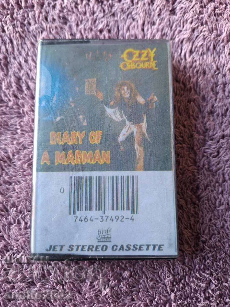 Ozzy Ozbourne Audio Cassette