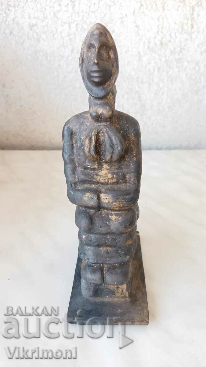 Author's figure, BG, bronze, One Bulgarian woman