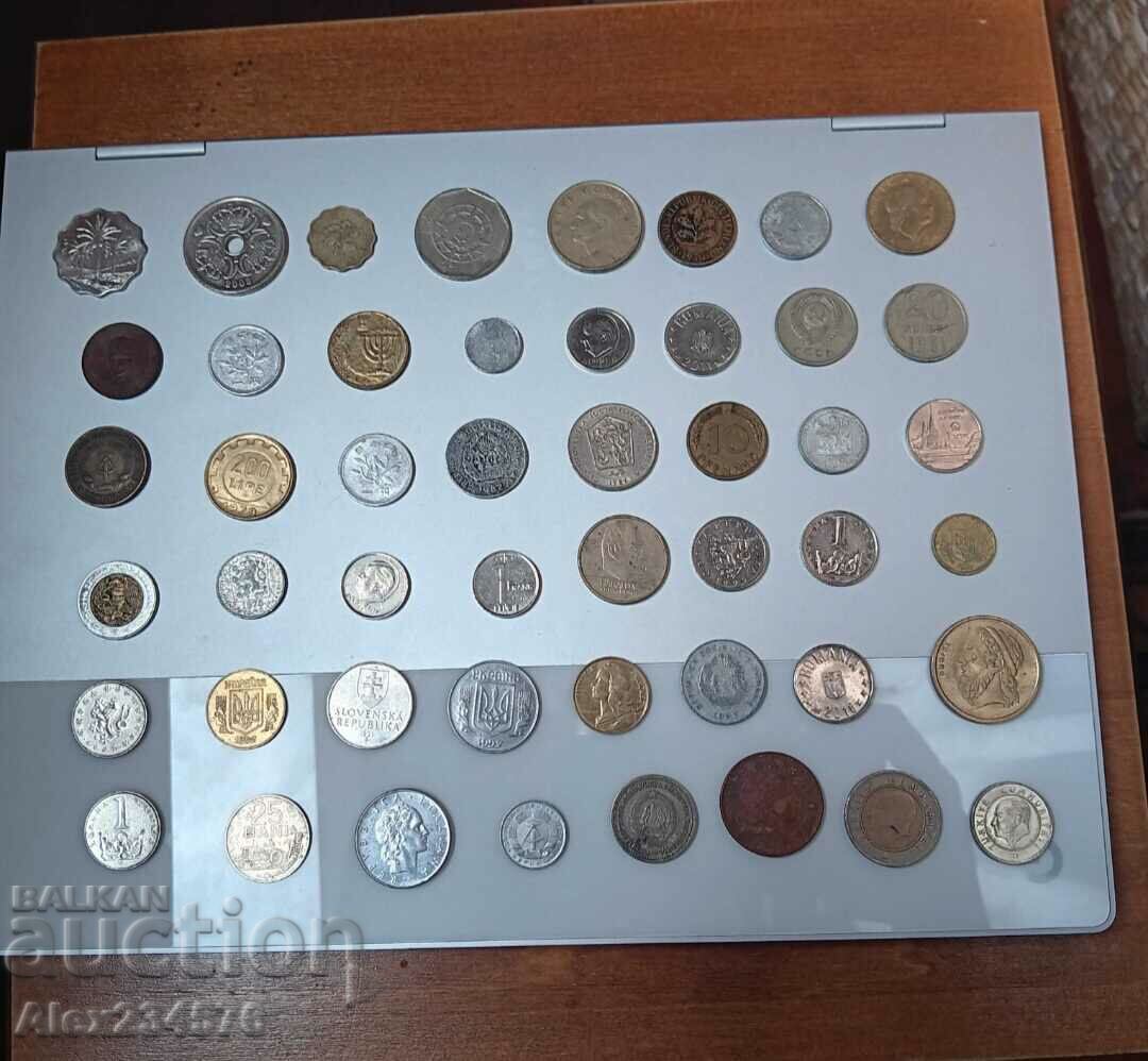 Collection of foreign coins