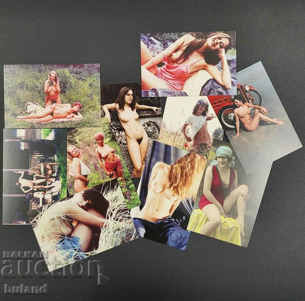 LOT of 10 New Postcards Retro Erotic Nude Women