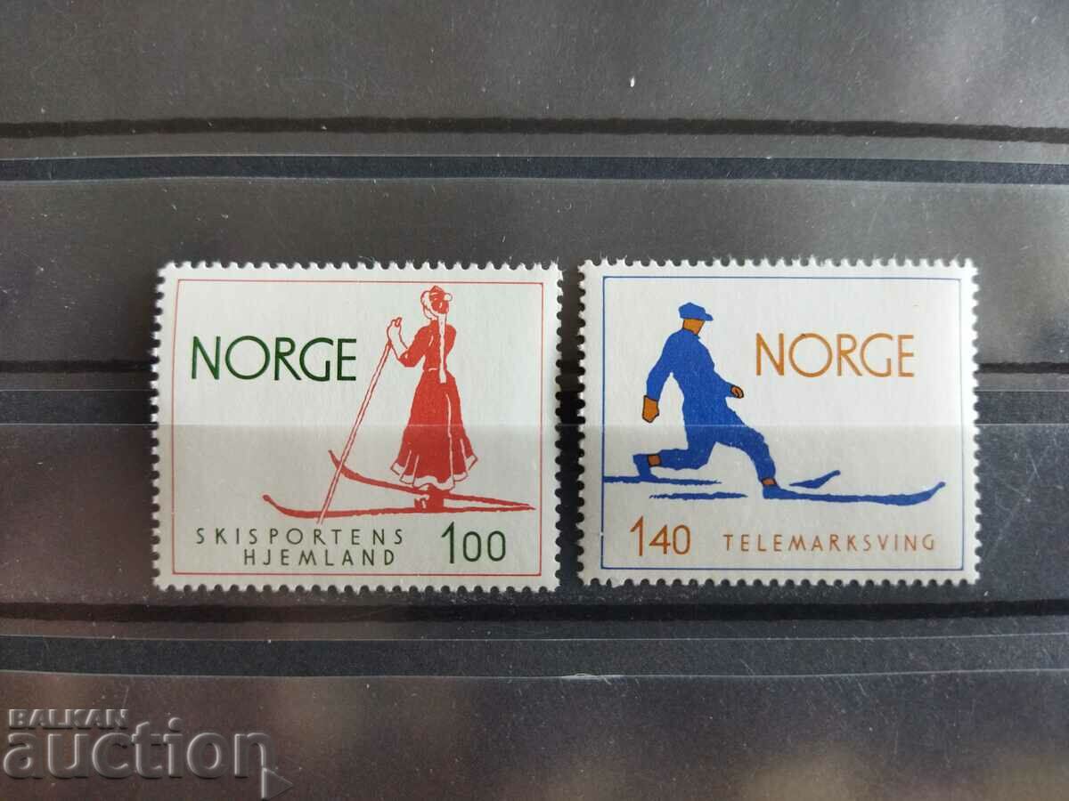 Norvegia Michel nr 695/96 din 1975. sport