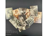 LOT of 10 New Postcards Retro Erotic Nude Women