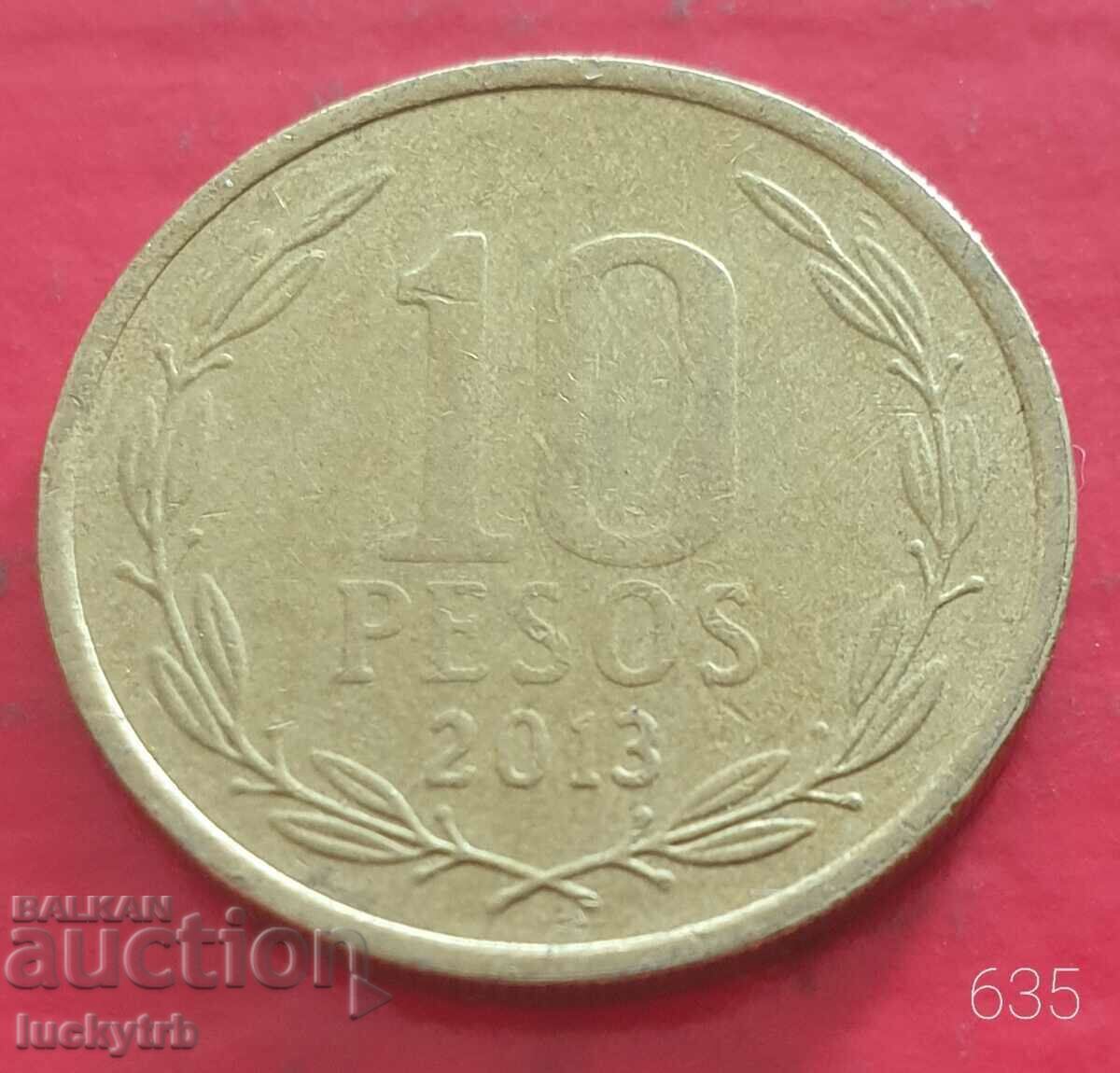 10 pesos 2013 - Chile 10 pesos 2013 - Chile