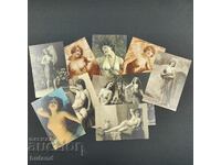 LOT of 10 New Postcards Retro Erotic Nude Women