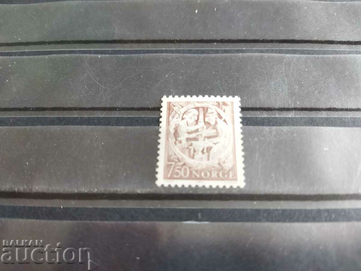 Norway Michel No. 718 of 1975 high denomination, rare with price 2.50 BGN | € 1.28