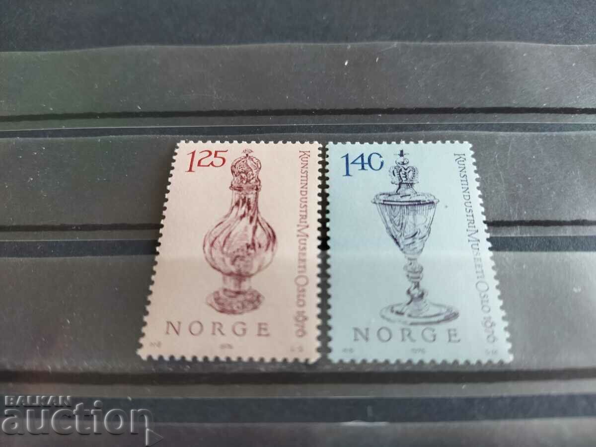 Norway Michel No. 722/23 of 1975. with price 1.00 BGN | € 0.51