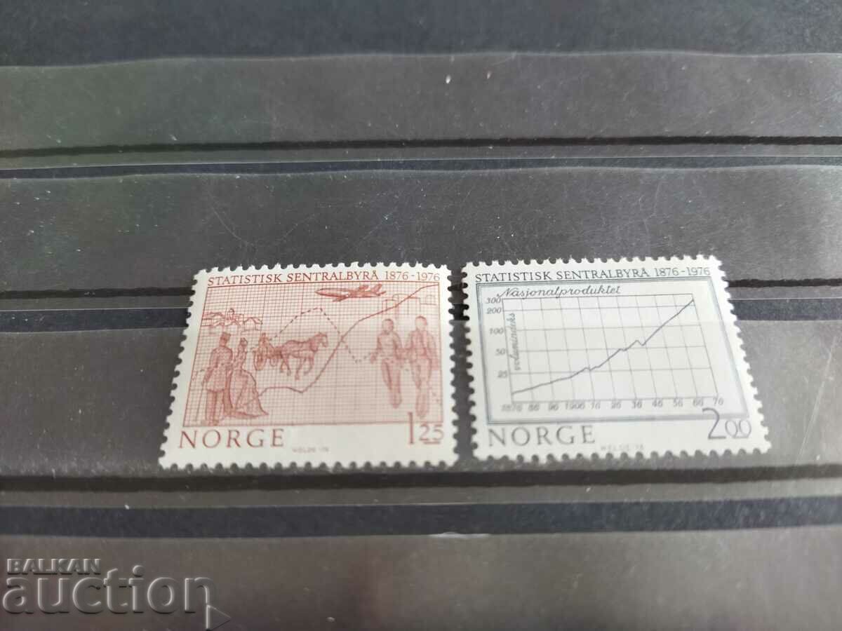 Norway Michel No. 728/29 of 1976. with price 1.00 BGN | € 0.51 Norway Michel No. 728/29 of 1976. with price 1.00 BGN | € 0.51