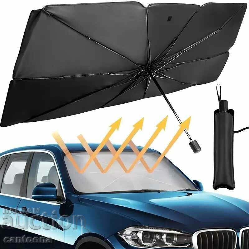 Canopy-umbrella for a car: UV protection, 138x77 cm