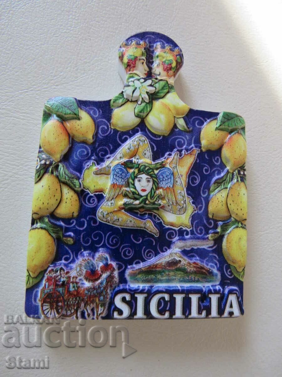 Magnet from Sicily, Italy-1 with price 10.00 BGN | € 5.11 Magnet from Sicily, Italy-1 with price 10.00 BGN | € 5.11